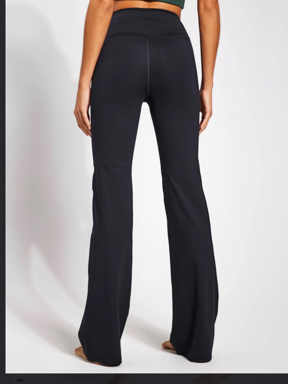 Girlfriend Collective Compressive Flare Legging - Black Size Large